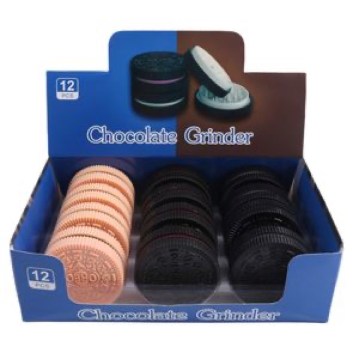 Biscuit Shape Biodegradable Plastic Custom Wholesale Botanical Grinder wholesale product image
