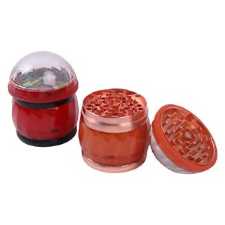 Premium 4-Layer Botanical Grinder with Unique Design Features wholesale product image