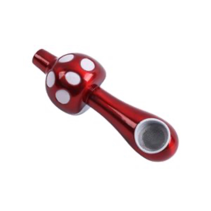 Trendy Unique Resin Fashionred Mushroom Pipe Accessory wholesale product image