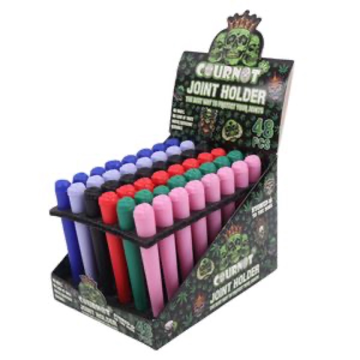 120mm Skull Style Shape Conical Cone Tube Plastic Pop Top Tube wholesale product image