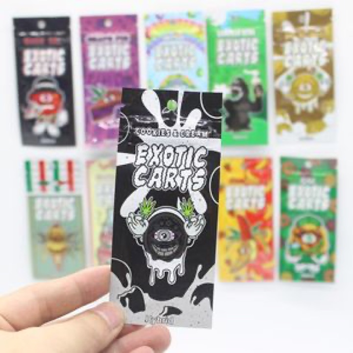 Custom Design Printed Plastic Packaging Candy Gummy Food Cookie Coffee Tea Mylar Bags wholesale product image