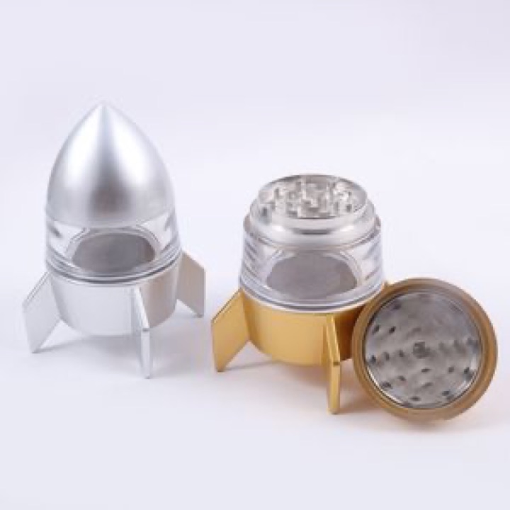 Rocket-Shaped Zinc Alloy Grinder Accessories wholesale product image