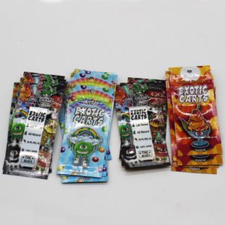Custom Logo Plastic Food Candy Gummies Packaging Mylar 3.5g Bags for Sweets Biodegradable... wholesale product image
