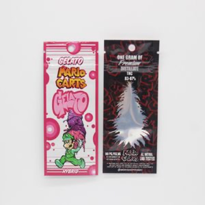 Retail Resealable Stand up Pouch Plastic Candy Gummy Dried Food Packaging Bag wholesale product image