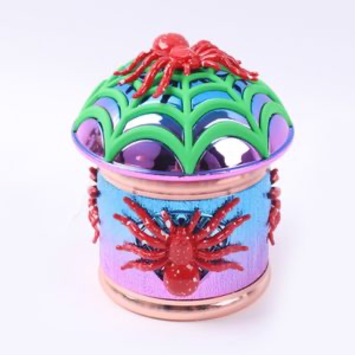 Special-Shaped Spider Style Customized Logo Mini Zinc Metal Alloy Botanical Grinder Crusher... wholesale product image