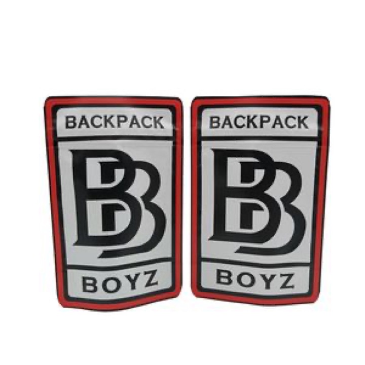 Custom Print Aluminum Foil Smell Proof Stand up Pouch Botanical Packaging 3.5g Cali Packs Baggies... wholesale product image