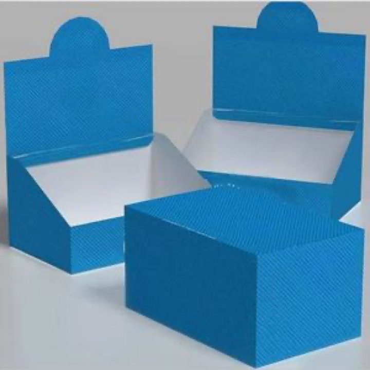 Custom Food Packing Gravure Printing Counter Display Box Stand wholesale product image