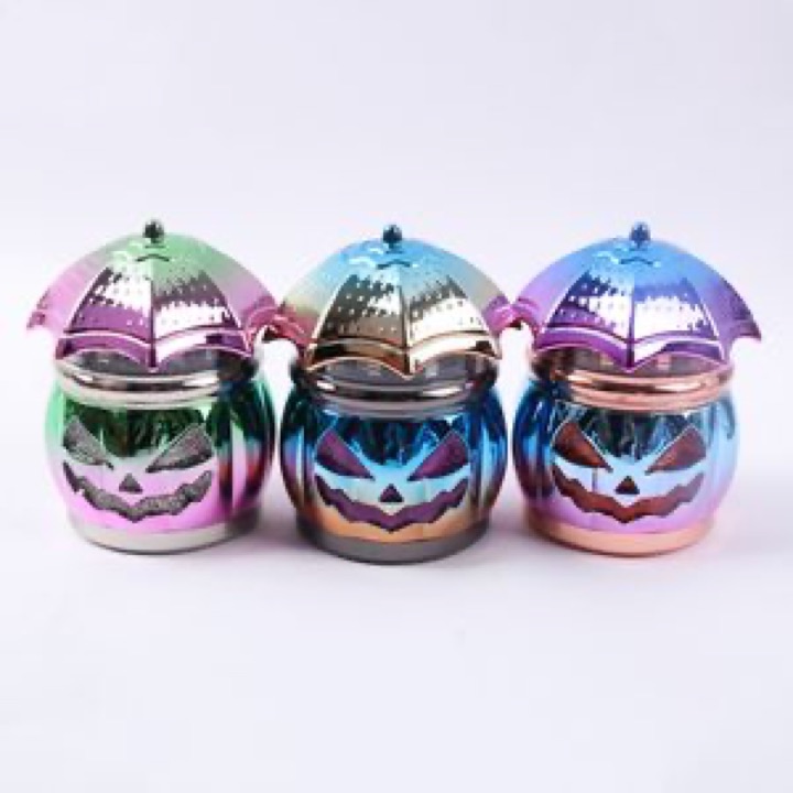 Personalized Pumpkin Style Mini Botanical Grinder in Zinc Alloy wholesale product image