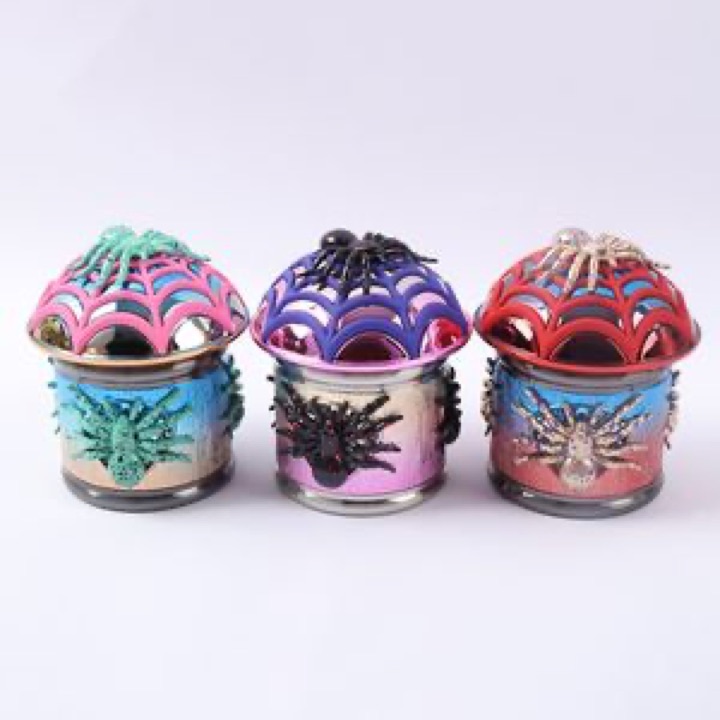 Spider-Shape Special-Shaped Metal Zinc Alloy Hand Manual 2 Layers Grinder Accessories wholesale product image
