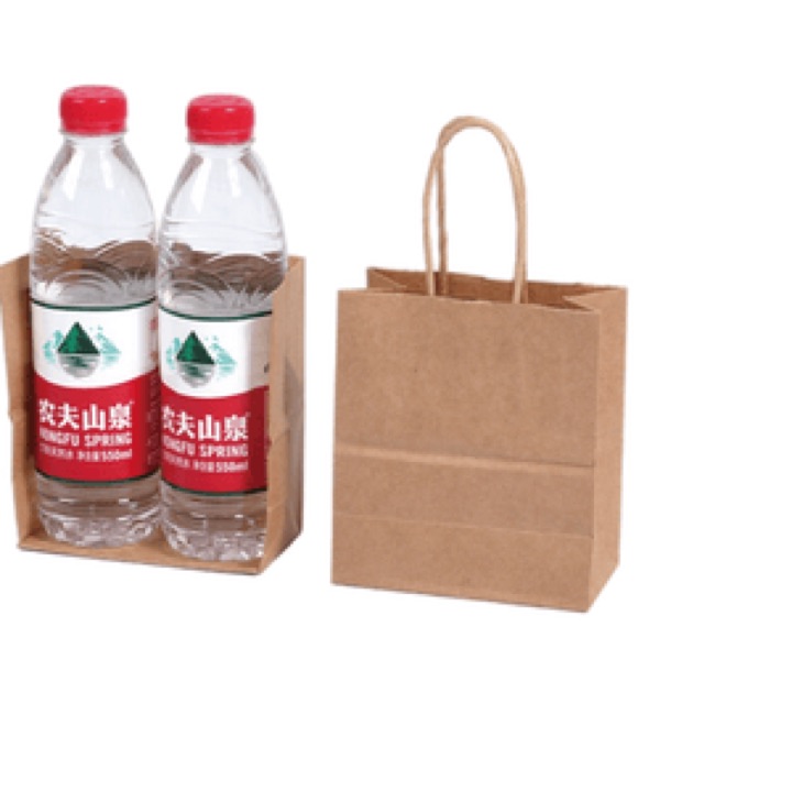 Customized Logo Paper Design Travel Gifts Food Paper Packing Craft Handbags for Shopping wholesale product image