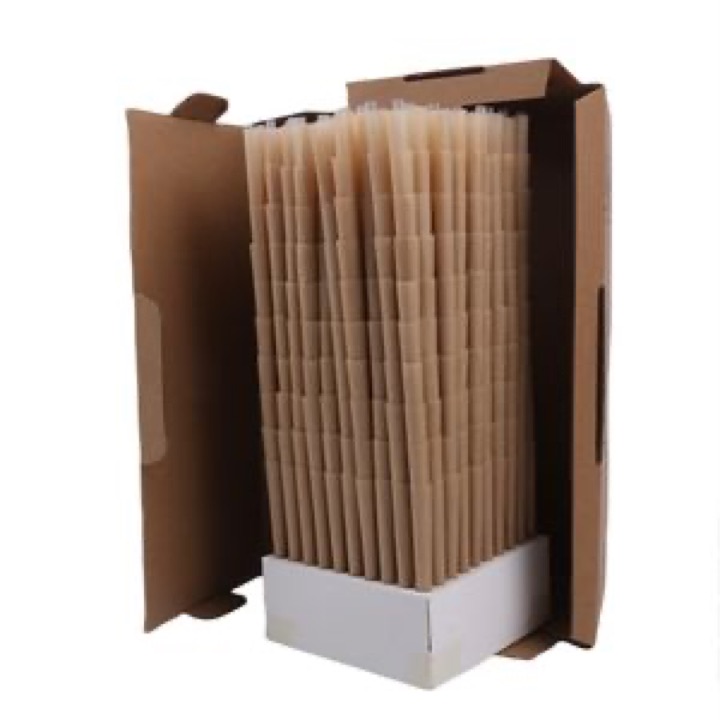 OEM 110mm Rolling Paper Accessory Custom 100% Organic Arabic Gum Brown Pre Rolled Cone wholesale product image