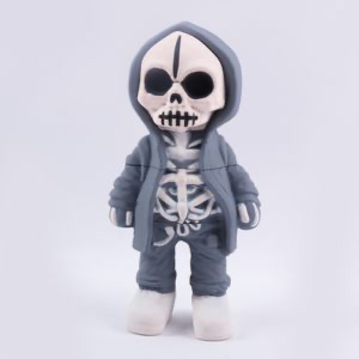 Premium 4-Part Zinc Alloy Skull Grinder for Botanical Lovers wholesale product image