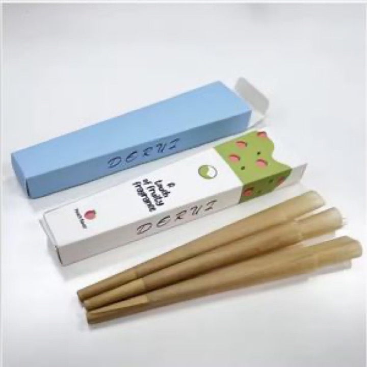 100% Natural Organic Rolling Rice Paper Pre Rolled Cones with Custom Logo for Accessory wholesale product image
