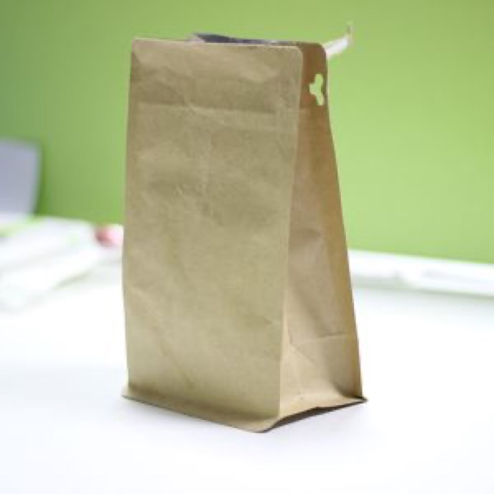 Custom Eco Friendly Plastic Kraft Paper Bags with Window wholesale product image