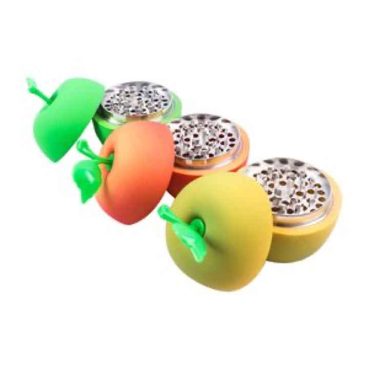 Stylish Apple-Inspired Dual-Layer Grinder Tools for Effortless Use wholesale product image