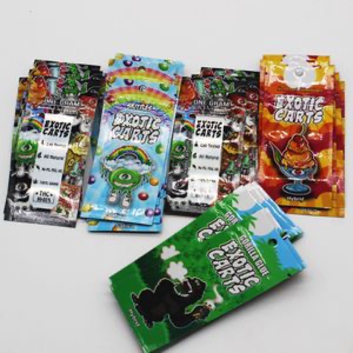 Child-Resistant Zipper Plastic Gummy Candy Packaging Mylar Bag wholesale product image