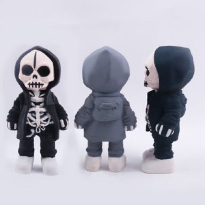Creative Halloween Skull Metal Botanical Grinder - 4 Parts wholesale product image