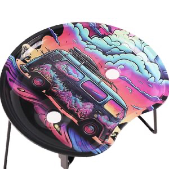 2026 New Custom Design Metal Rolling Tray Tin Rolling Tray Accessories wholesale product image