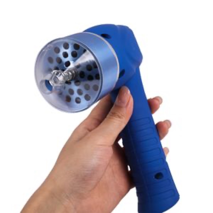 New Design Accessories Hair Dryer Shape Electric Version Automatic Dry Spice Grinder wholesale product image