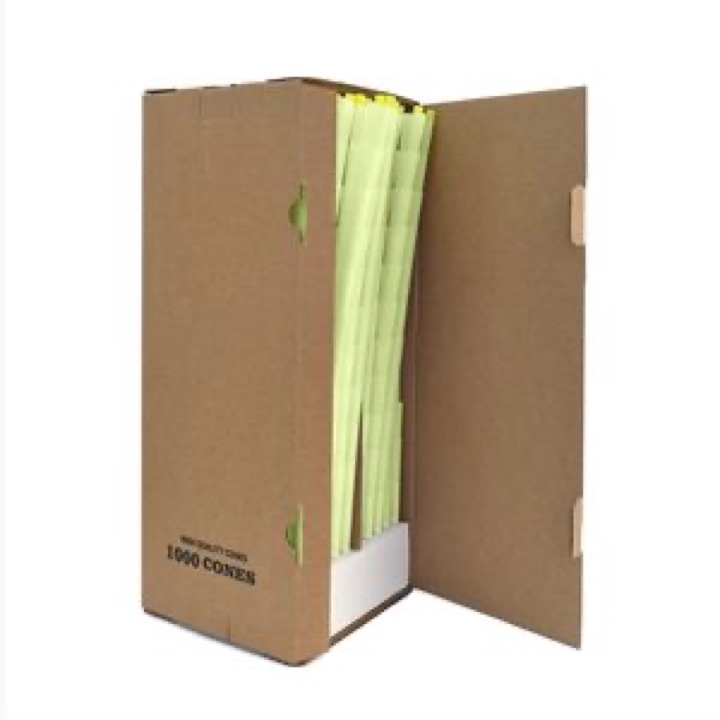 84mm 98mm 110mm Size 52 Flavored W-Eed Accessory Wrap Paper Pre Rolled Cones with Tips wholesale product image